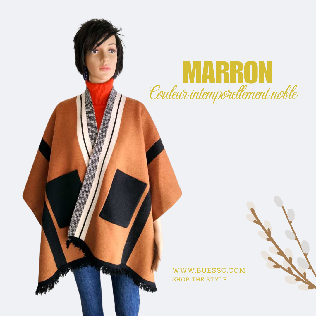 MARRON COULEUR INTEMPORELLEMENT NOBLE