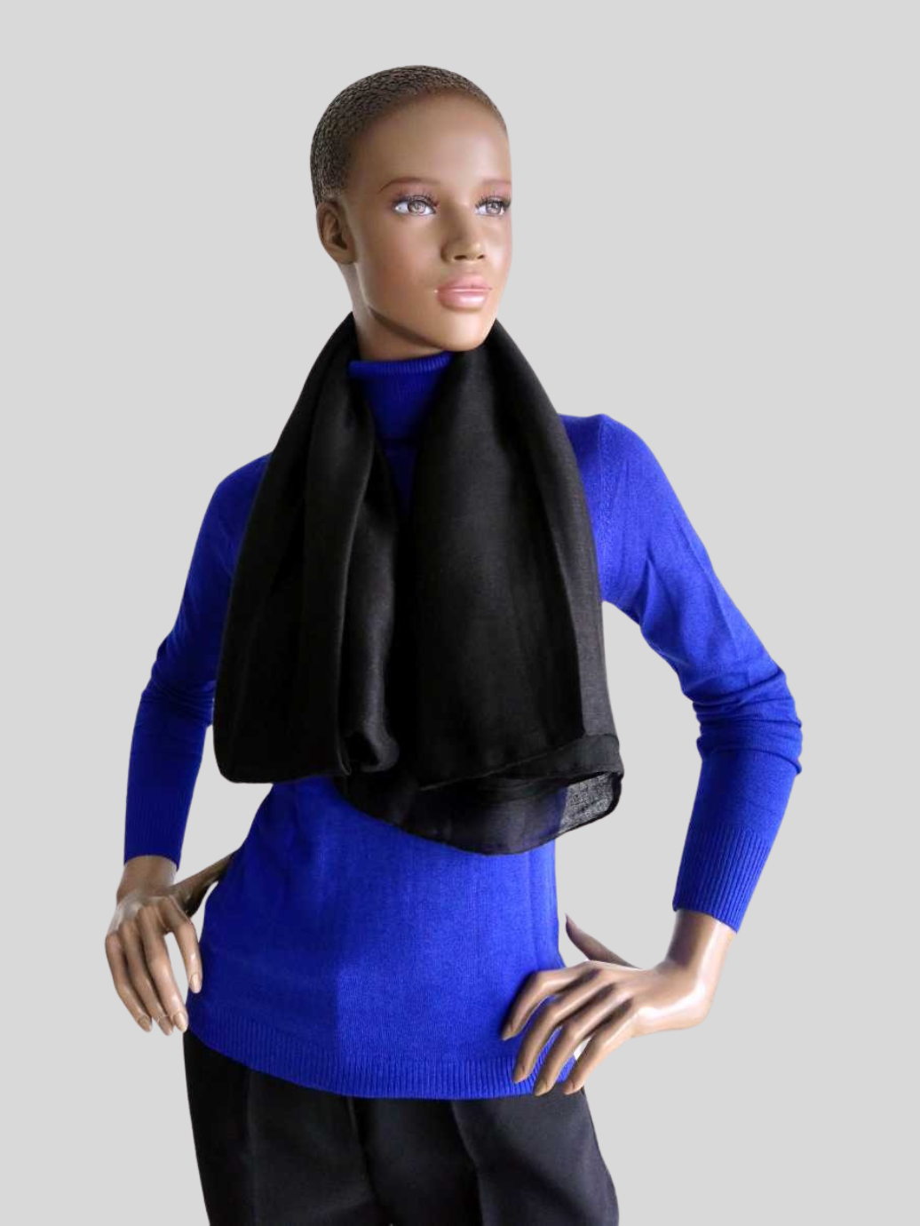 Foulard NOIR élégant