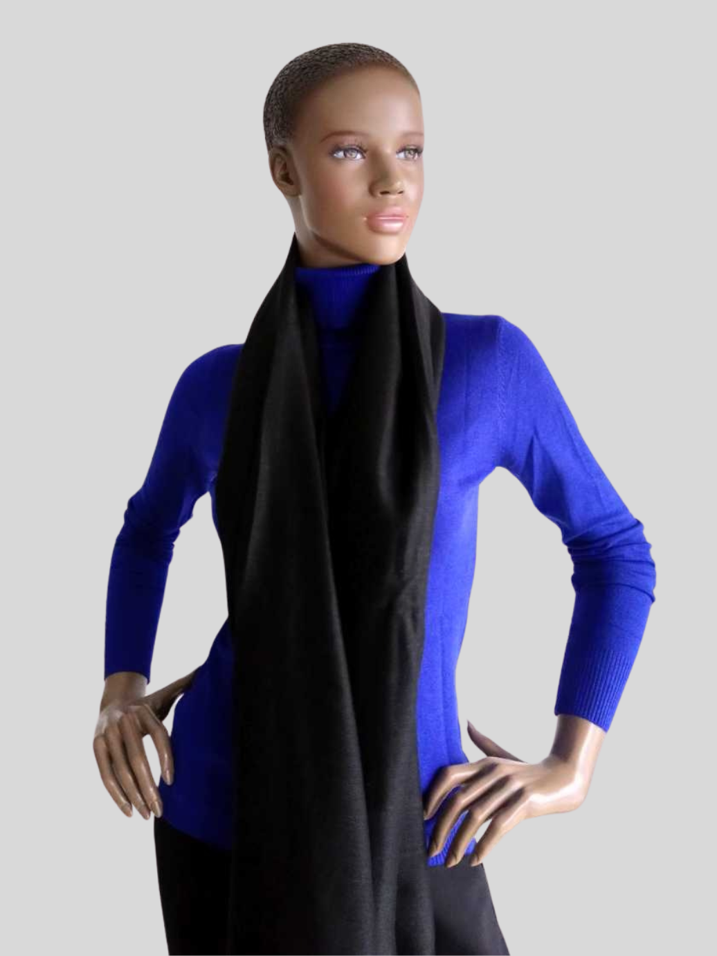 Foulard NOIR élégant